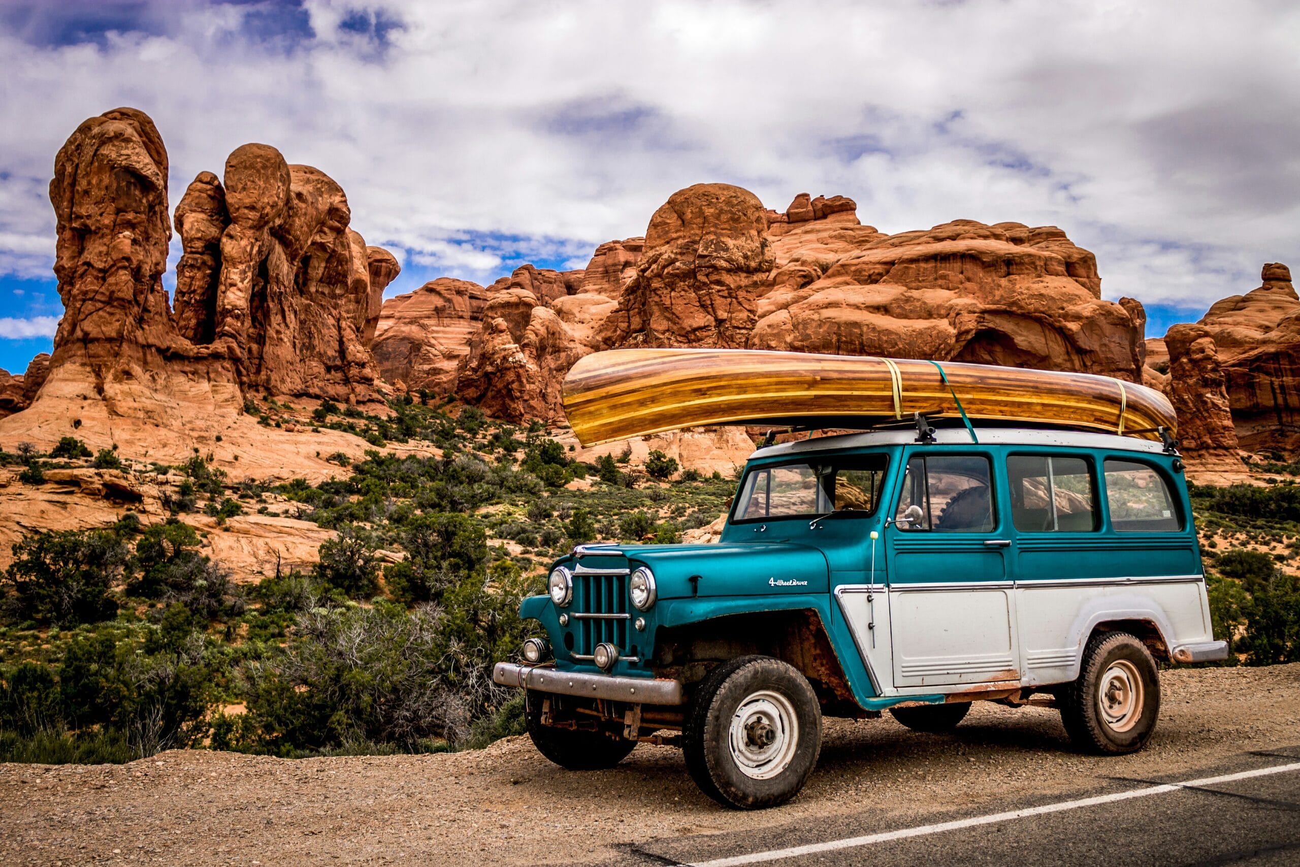 Beautiful mountain landscape during a budget-friendly travel adventure