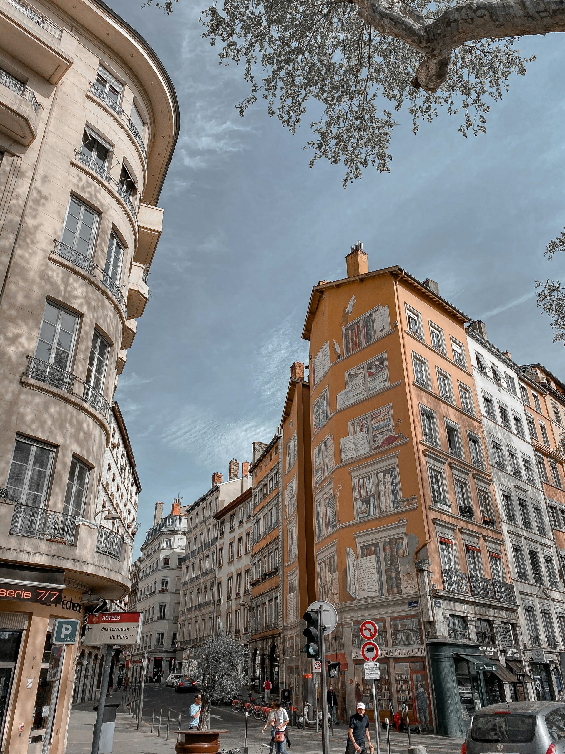 Luxury Lyon hotel interior
