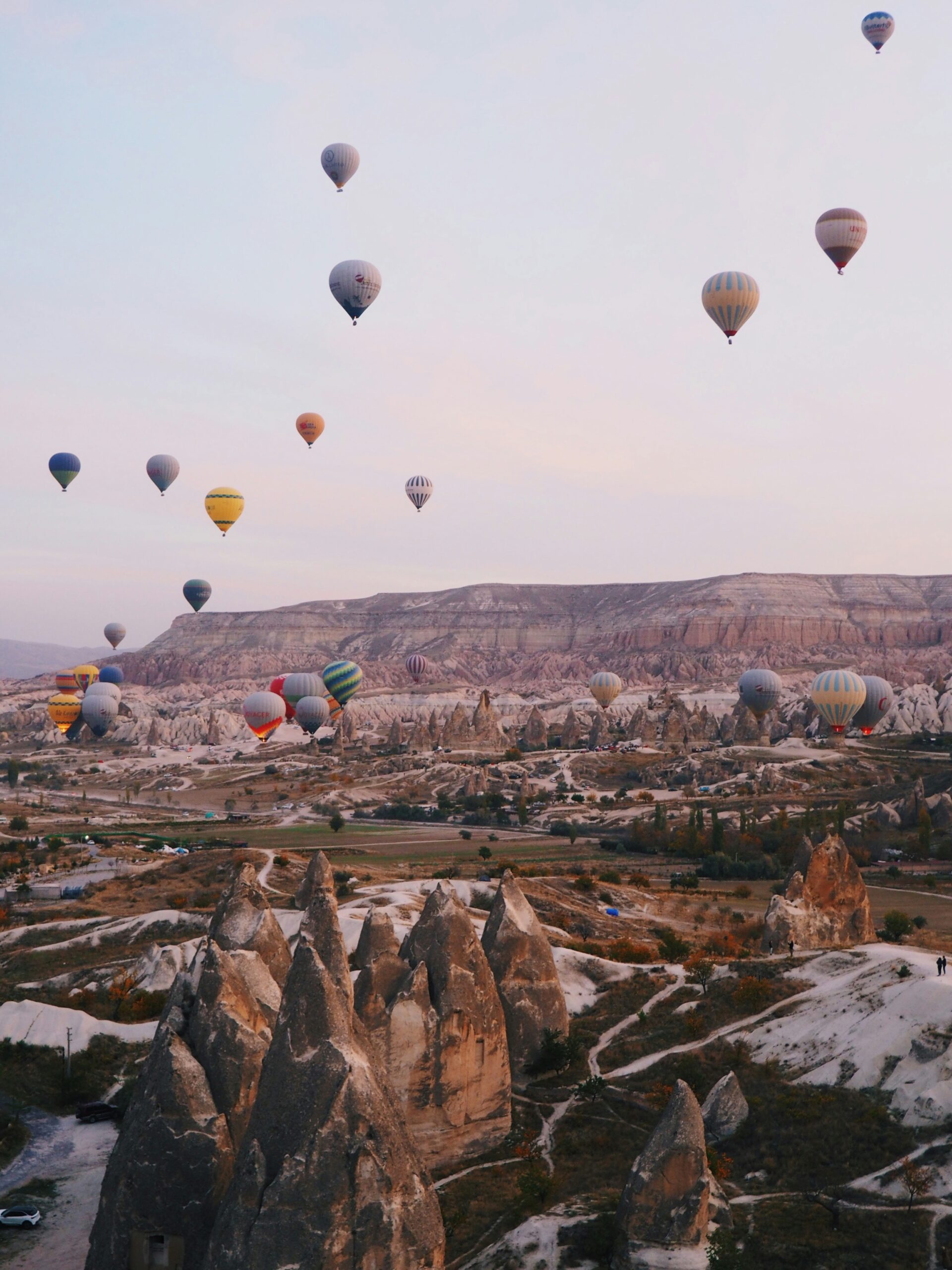 Ancient cave architecture in Cappadocia
