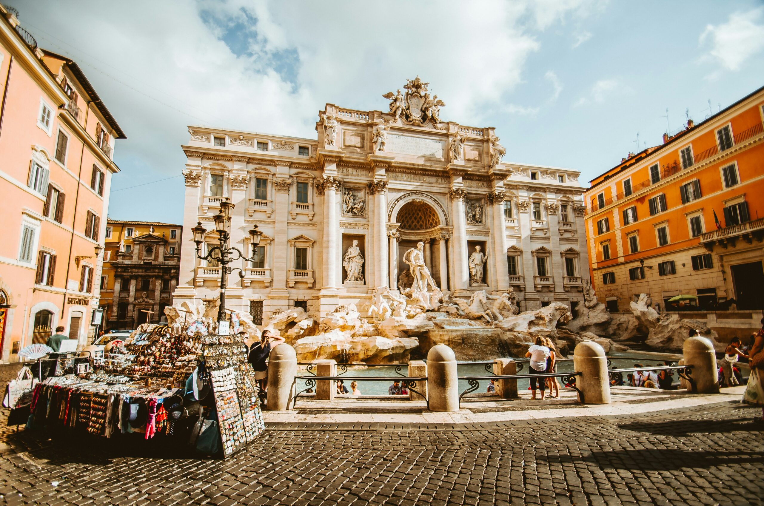 Roman architecture and ancient ruins