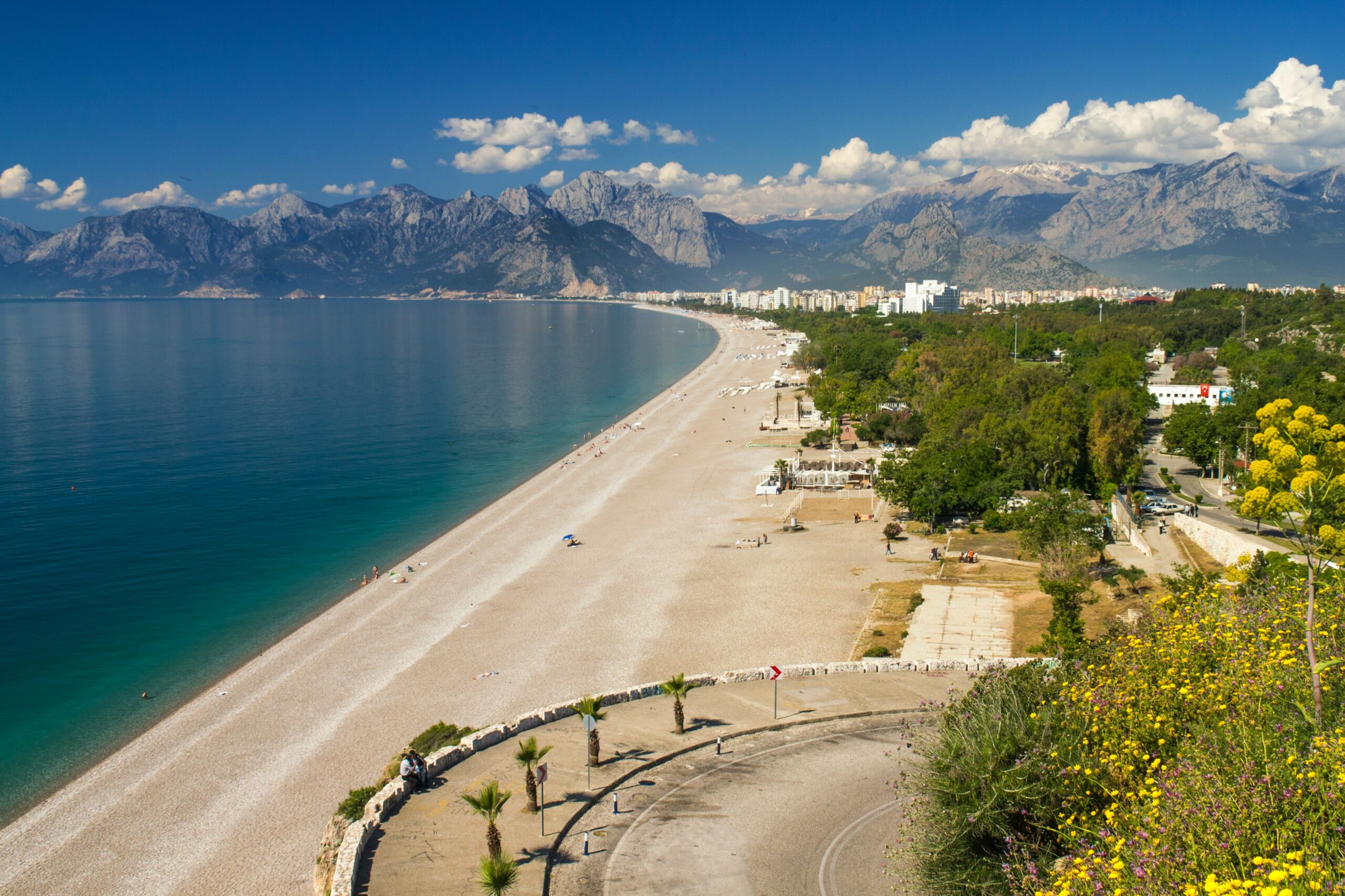 Antalya spring landscape