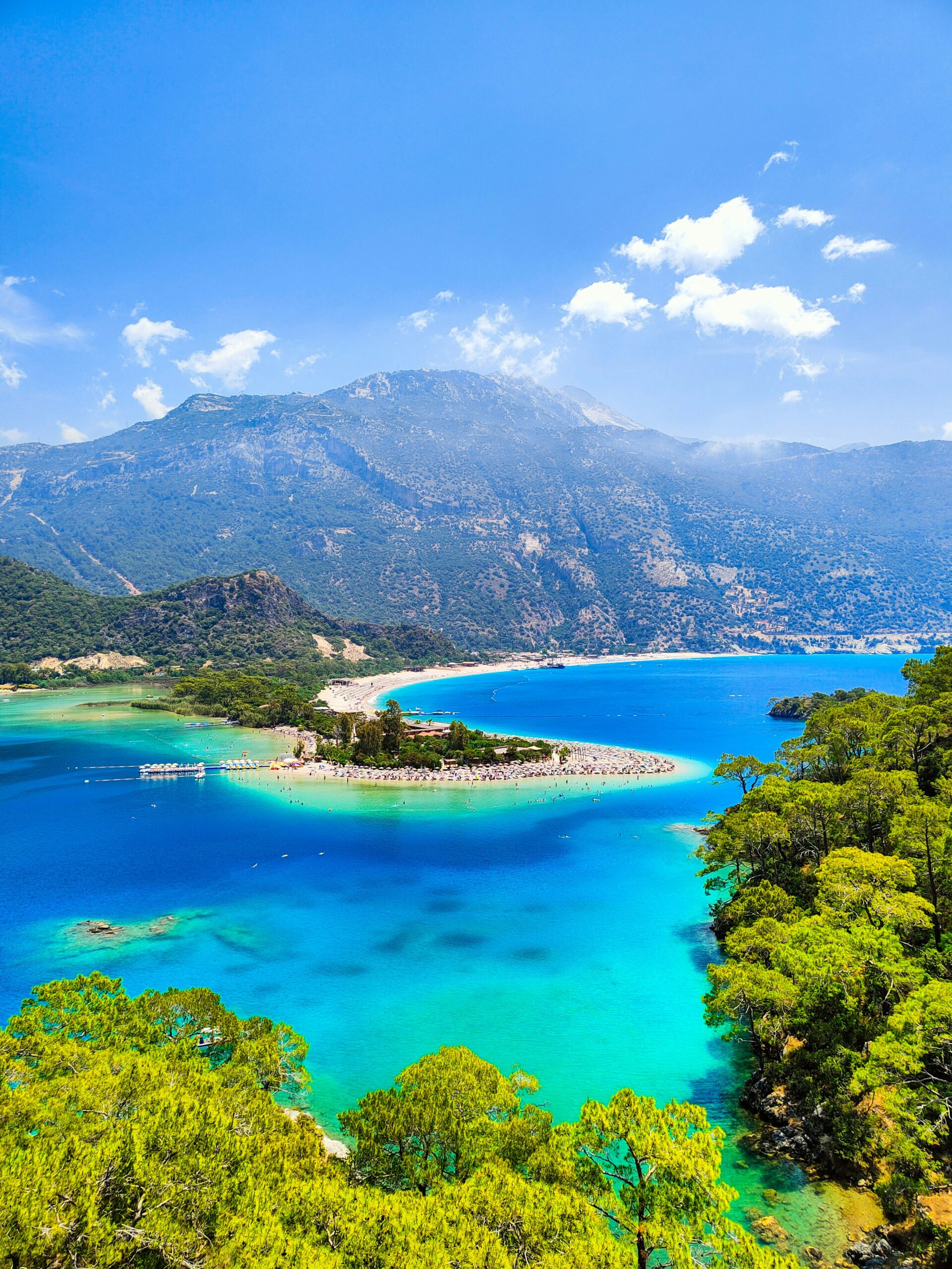 Fethiye Harbor with Lycian Tombs