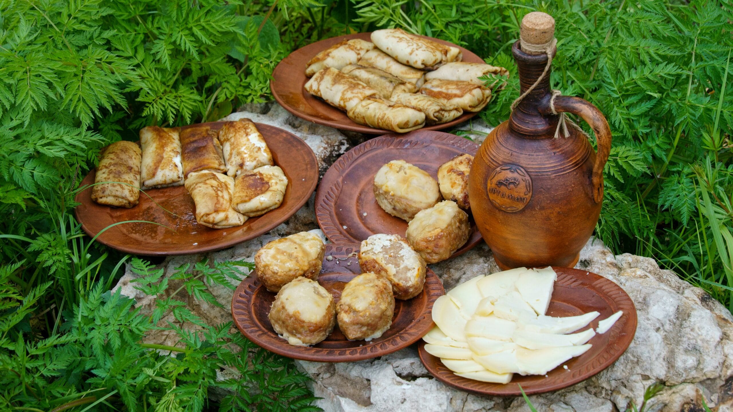Freshly caught Faroese fish ready for traditional preparation