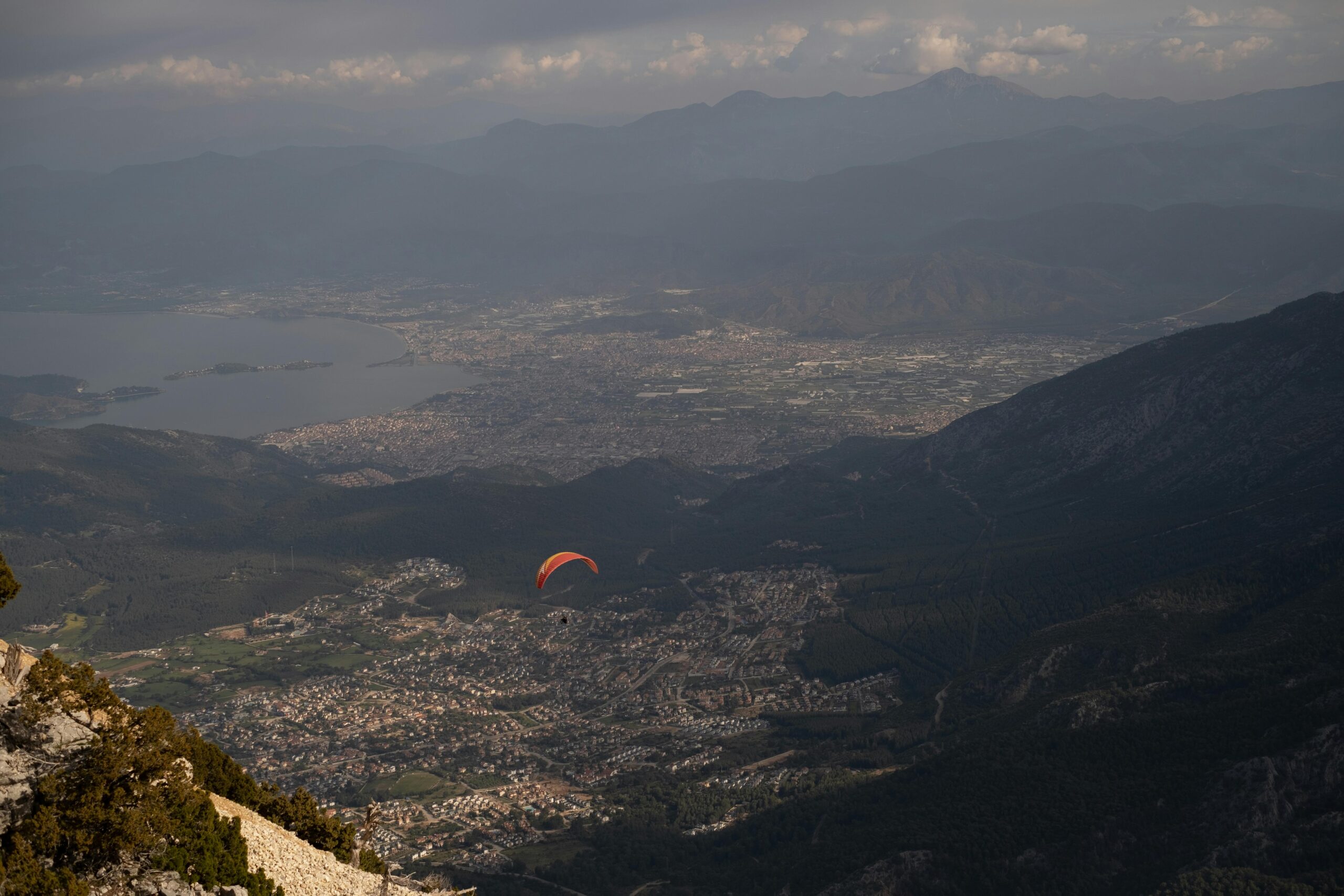Paragliding over Ölüdeniz