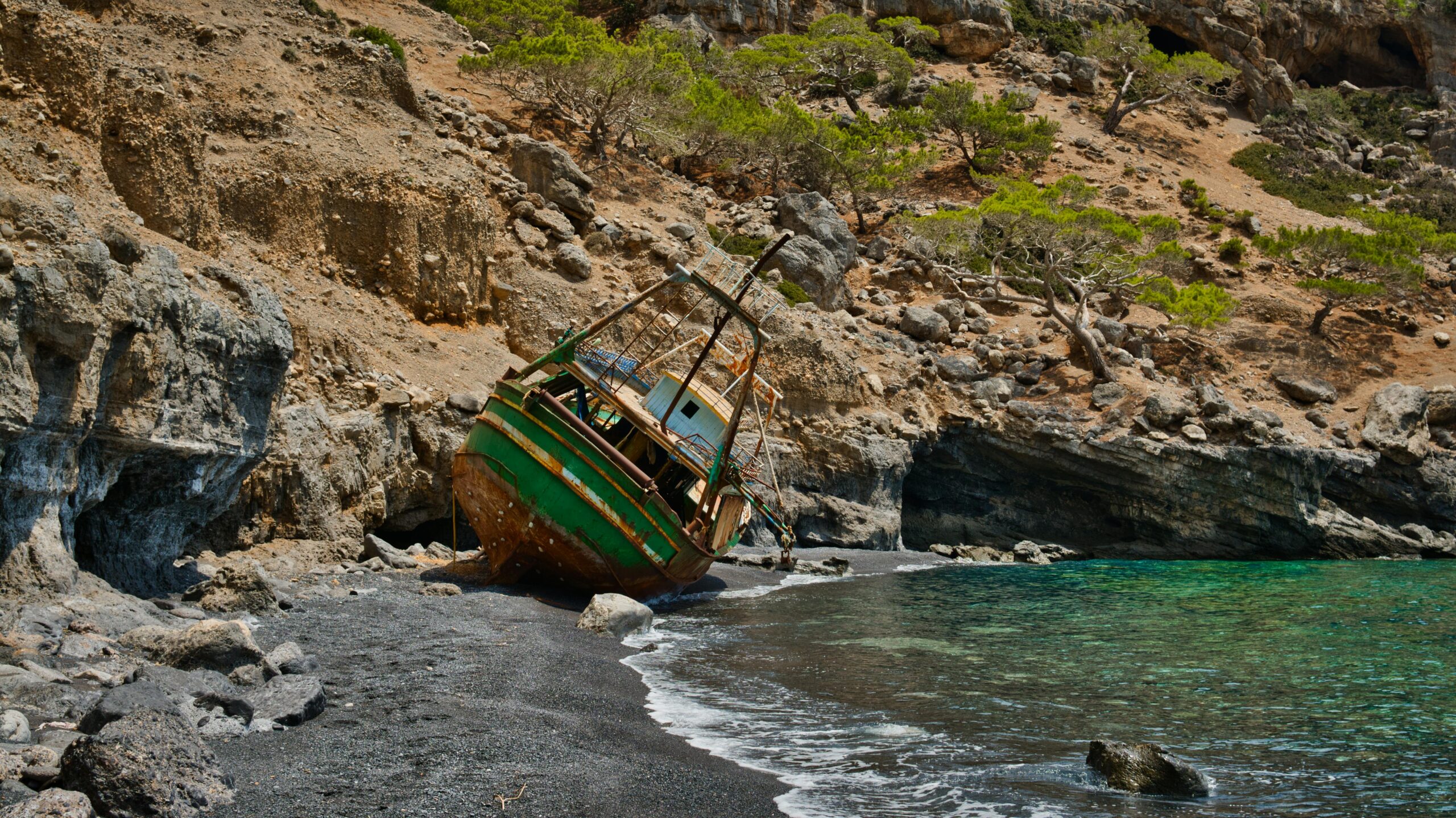 Elafonisi pink beach