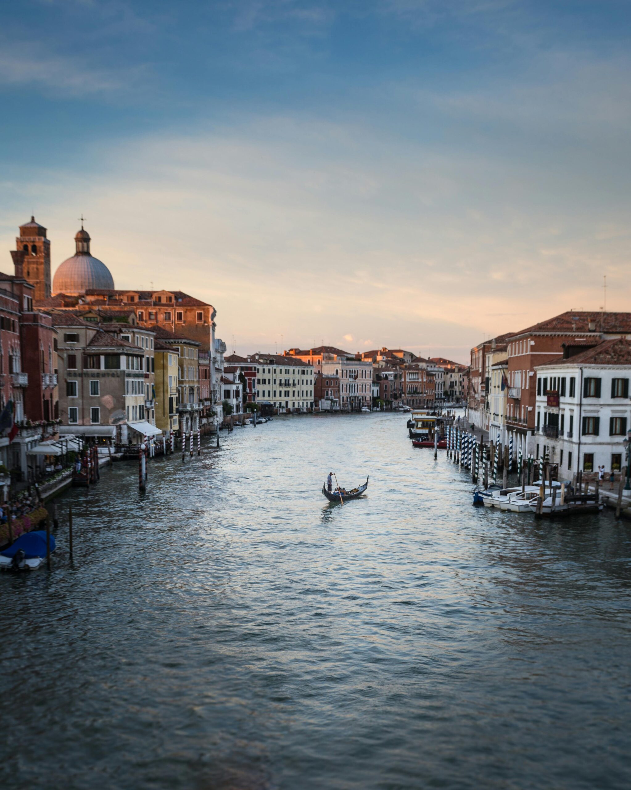 Venice transportation and water buses