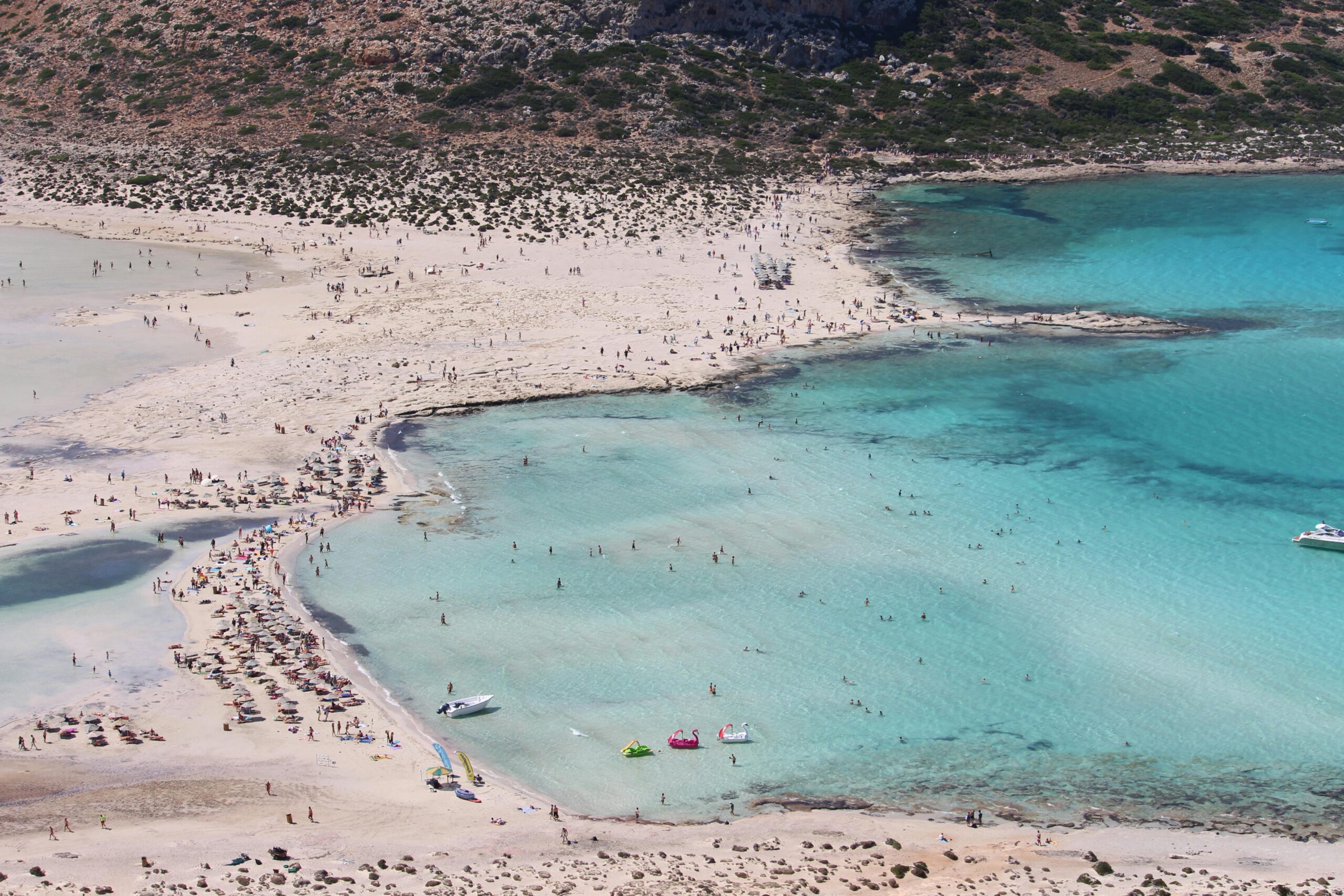 Crete's diverse landscapes