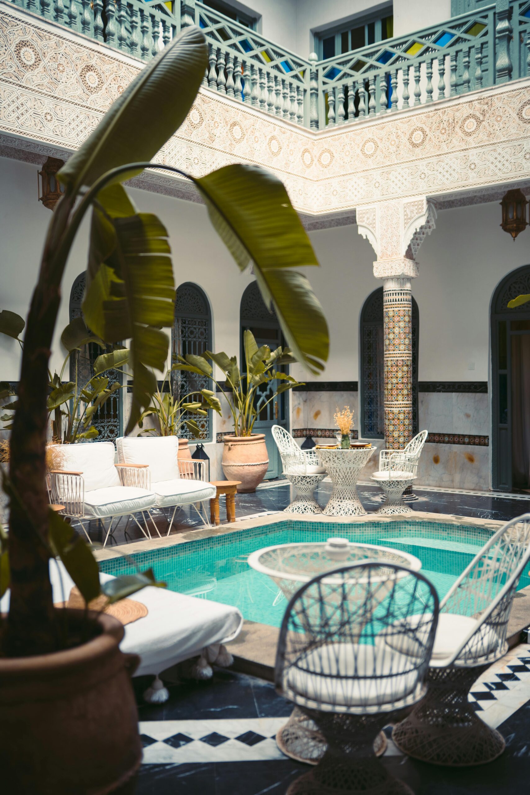 Traditional Moroccan hammam spa experience