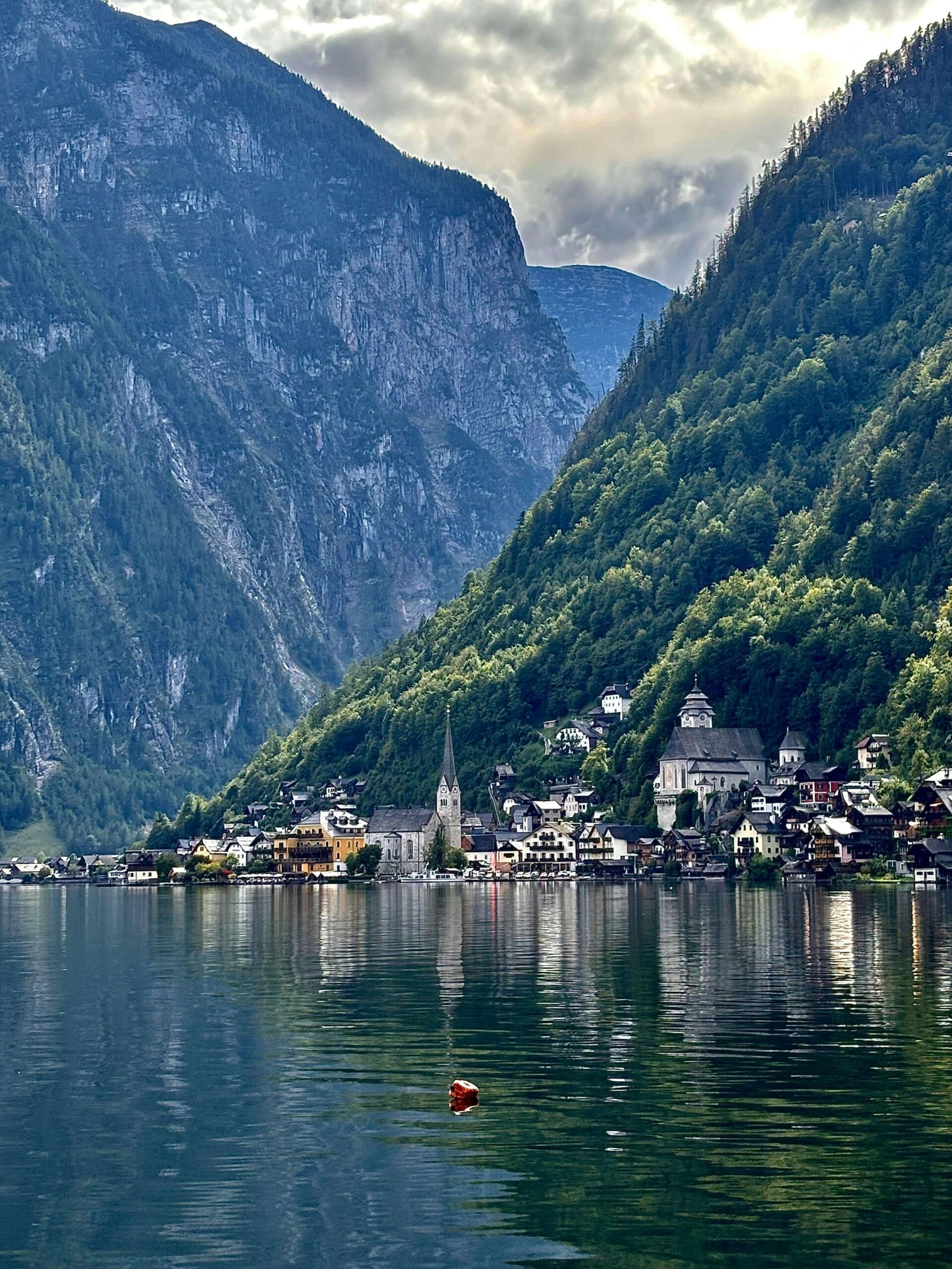 Painted monastery exterior frescoes