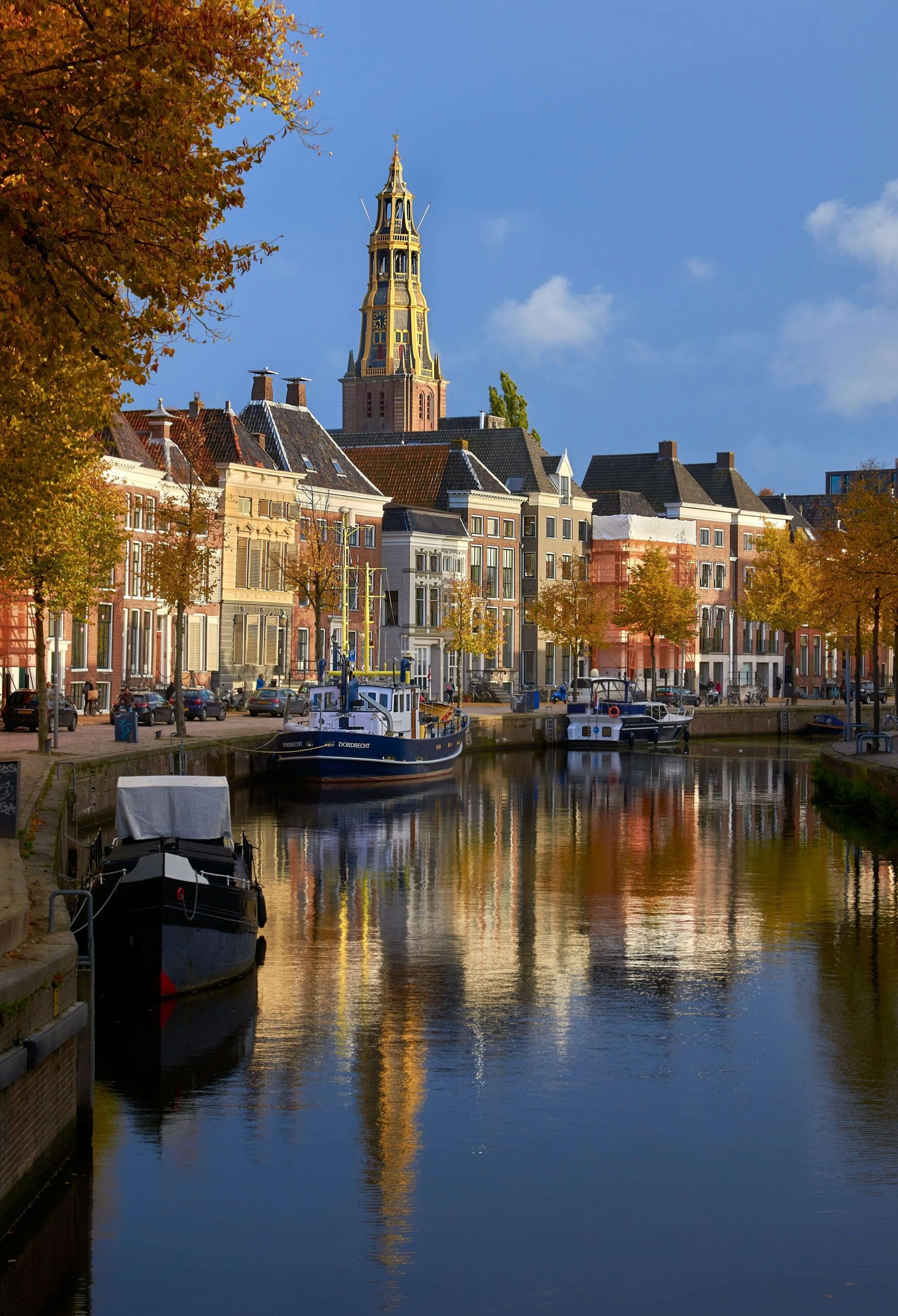 The Hague cityscape with historic architecture