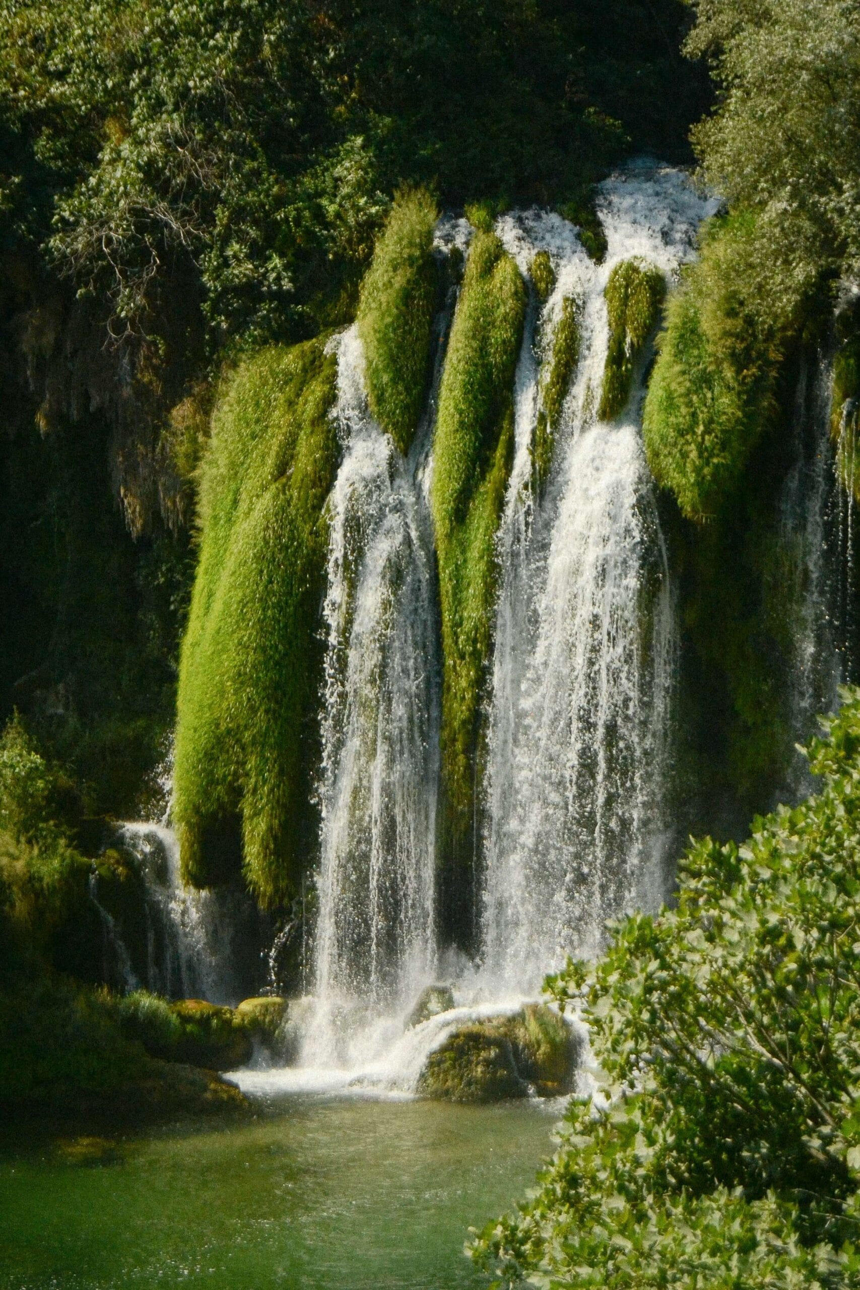 Mostar Old Bridge at sunset