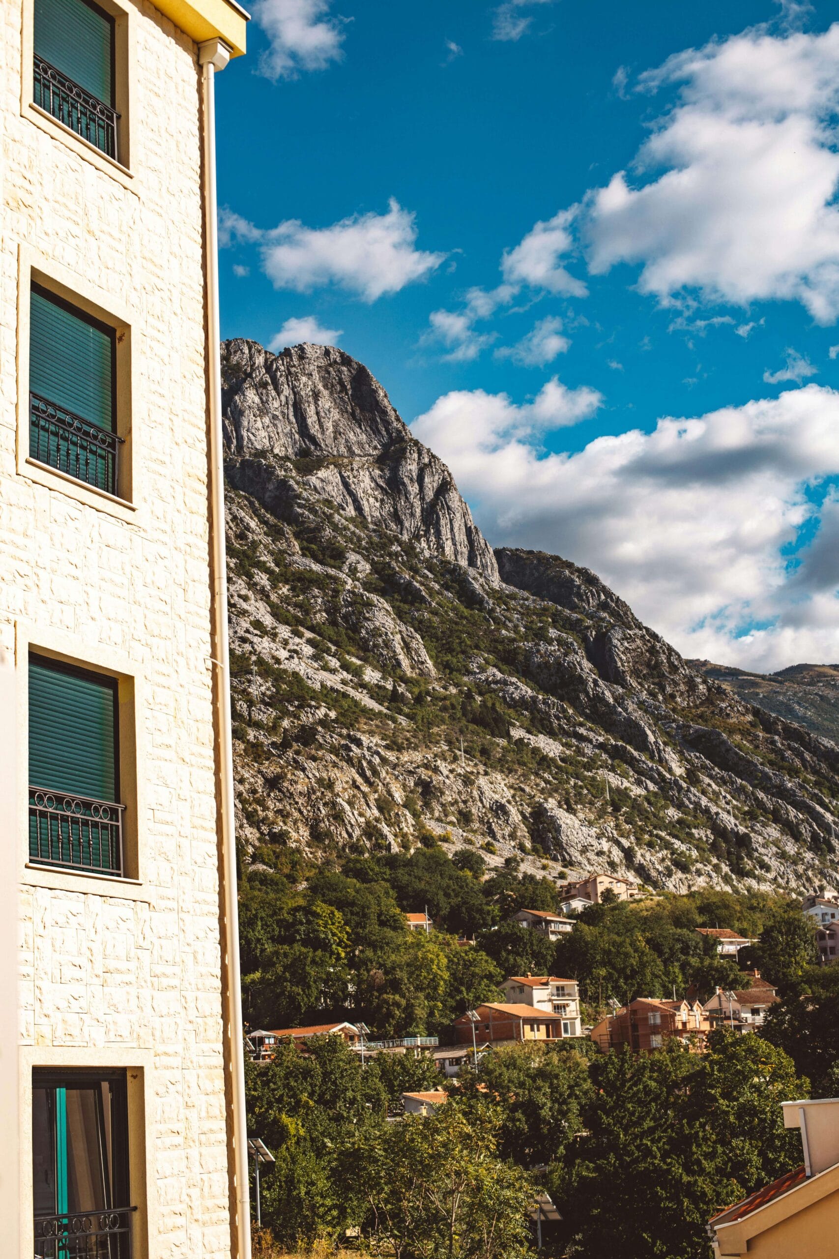 Historic Kotor Old Town with medieval architecture